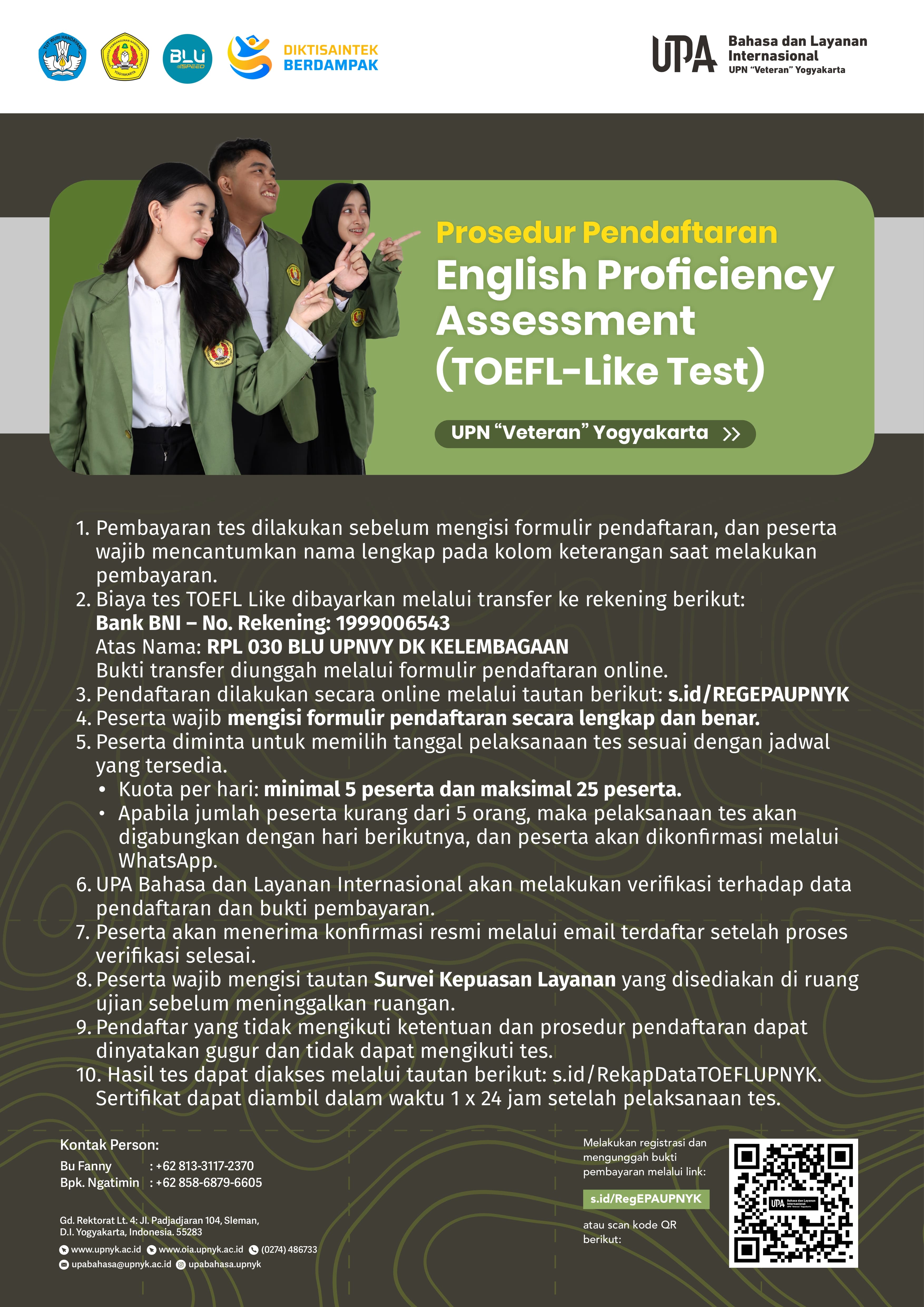 English Proficiency Asessment