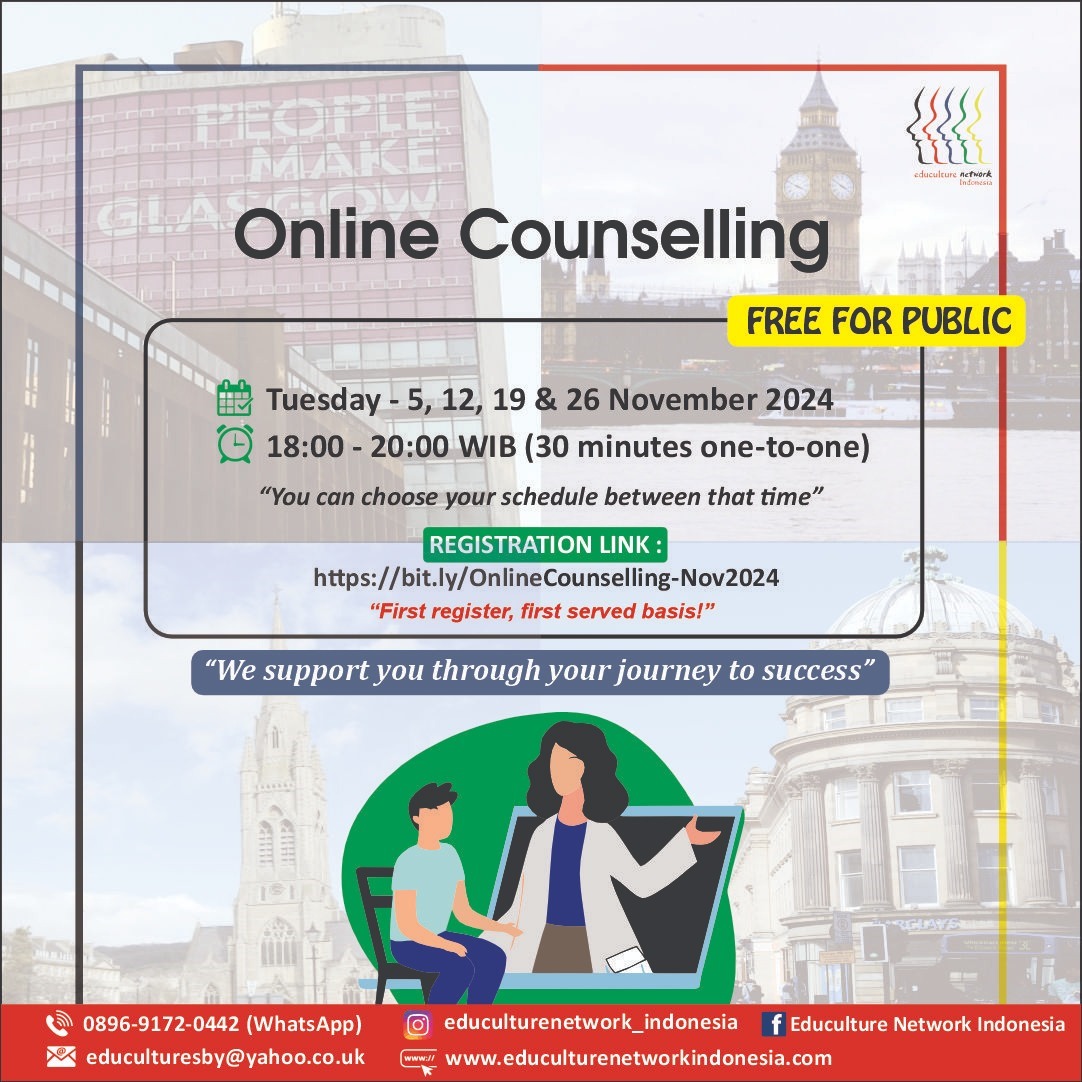 Free Online Counselling one-to-one | Office of International Affairs